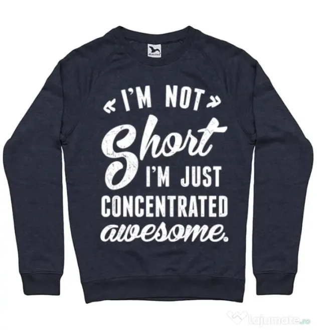 Bluza ADLER barbat Concentrated awesome Denim inchis