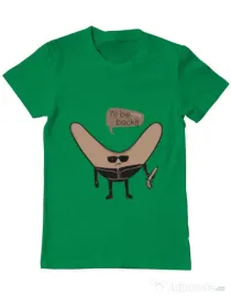 Tricou ADLER barbat I’ll be back Verde mediu