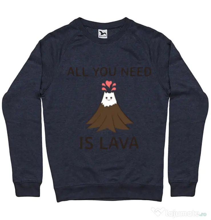 Bluza ADLER barbat All you need is lava Denim inchis
