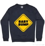 Bluza ADLER barbat Baby bump Denim inchis