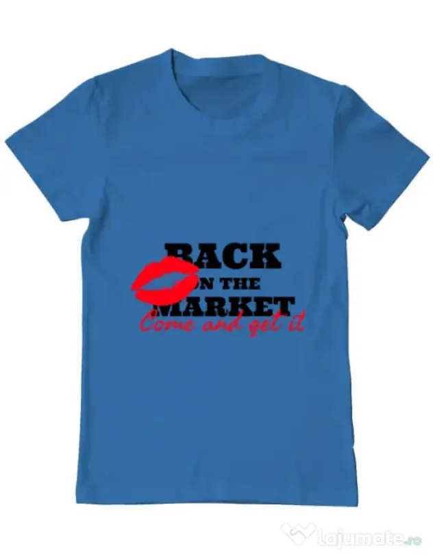 Tricou ADLER barbat Come and get it Albastru azuriu