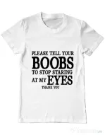 Tricou ADLER barbat Boobs Alb
