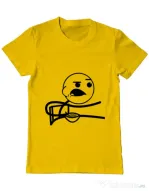 Tricou ADLER barbat Cereal Guy Galben