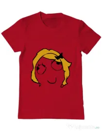 Tricou ADLER barbat Derpina Rosu