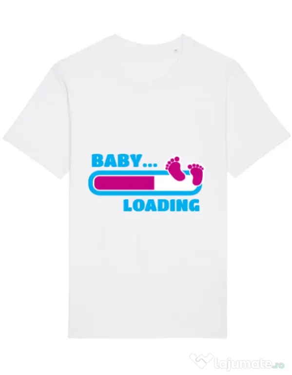 Tricou STANLEY STELLA barbat Baby loading Alb
