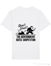 Tricou STANLEY STELLA barbat Don't steal Alb