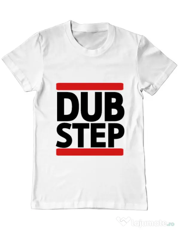 Tricou ADLER barbat Dubstep Alb