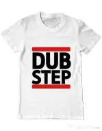 Tricou ADLER barbat Dubstep Alb