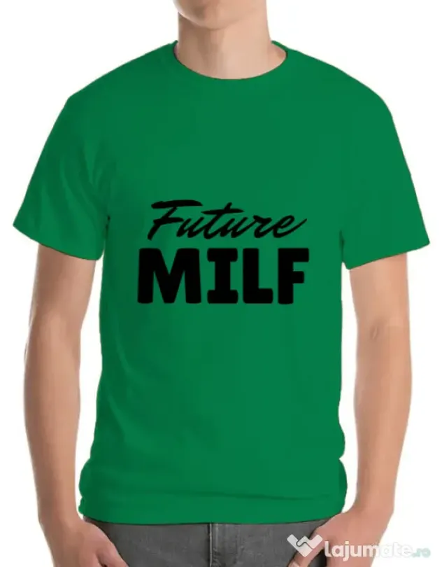 Tricou ADLER barbat Future Milf Verde mediu