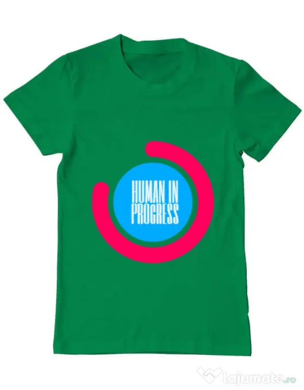 Tricou ADLER barbat Human in progress Verde mediu
