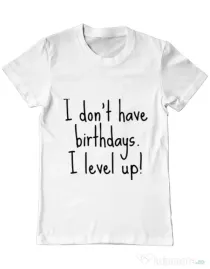 Tricou ADLER barbat I level up Alb