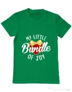 Tricou ADLER barbat Bundle of joy Verde mediu