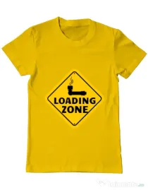 Tricou ADLER barbat Loading zone Galben