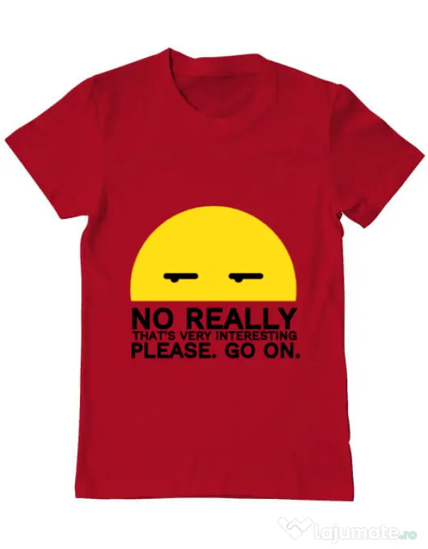 Tricou ADLER barbat No really Rosu