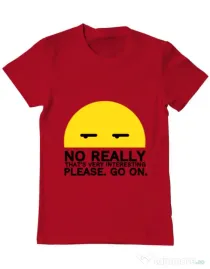 Tricou ADLER barbat No really Rosu