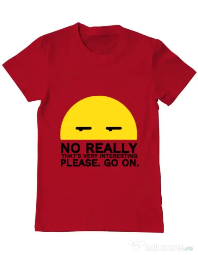 Tricou ADLER barbat No really Rosu