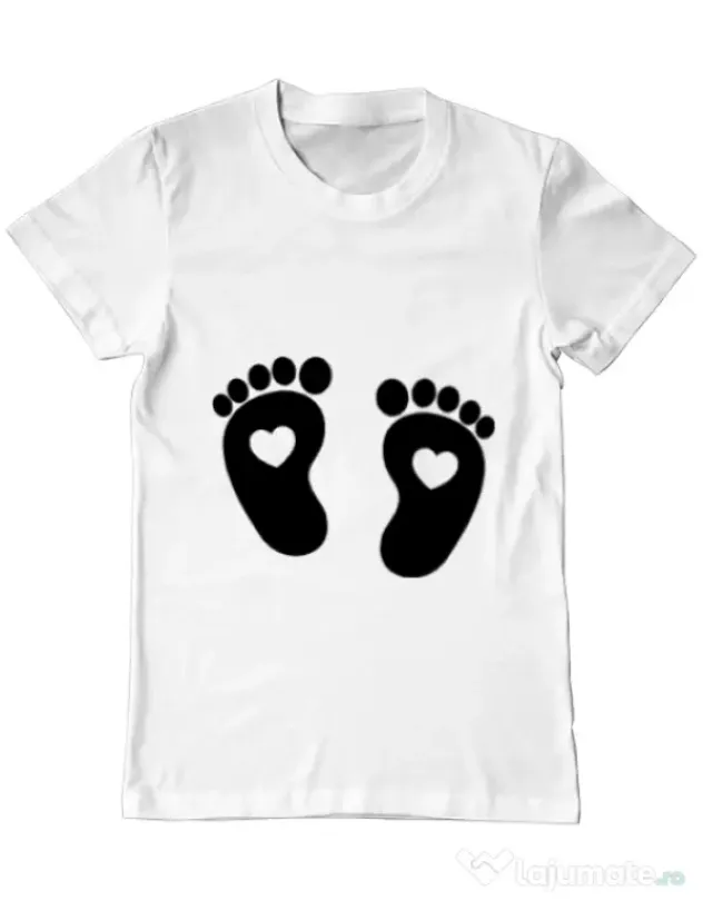 Tricou ADLER barbat Picioruse Alb
