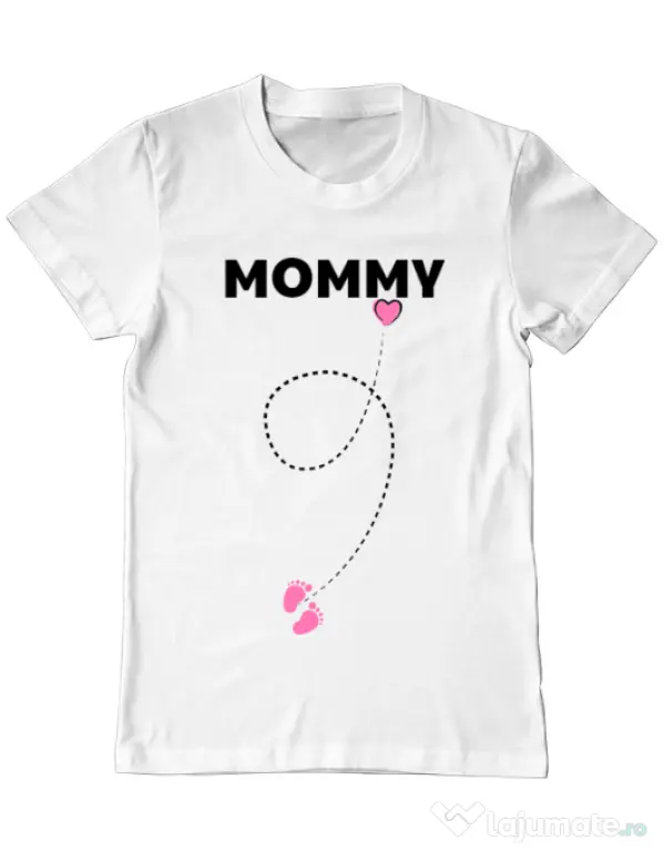 Tricou ADLER barbat Mommy Alb