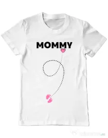 Tricou ADLER barbat Mommy Alb