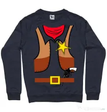 Bluza ADLER barbat Cowboy Suit 1 Denim inchis