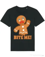 Tricou STANLEY STELLA barbat Bite me Negru