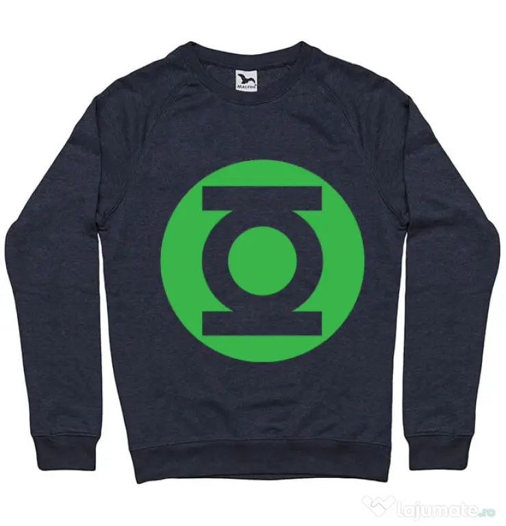 Bluza ADLER barbat Green lantern Denim inchis