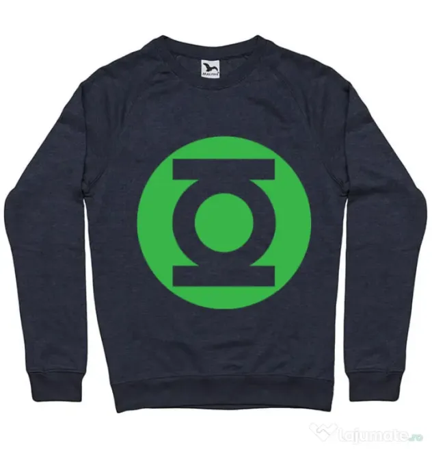Bluza ADLER barbat Green lantern Denim inchis