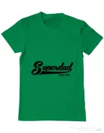Tricou ADLER barbat Superdad Verde mediu