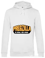 Hoodie barbat cu gluga Pregzilla Alb