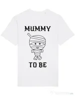 Tricou STANLEY STELLA barbat Mummy to be boy Alb