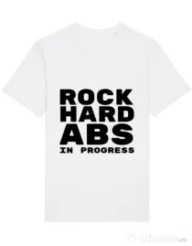 Tricou STANLEY STELLA barbat Rock hard Alb