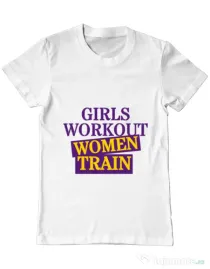 Tricou ADLER barbat Women train Alb