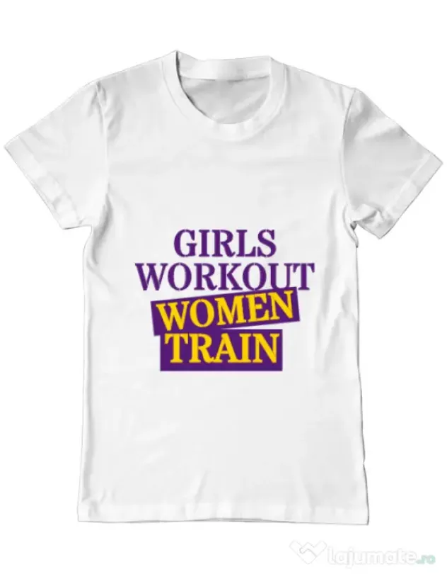 Tricou ADLER barbat Women train Alb