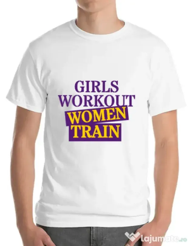 Tricou ADLER barbat Women train Alb