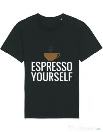 Tricou STANLEY STELLA barbat Espresso yourself Negru