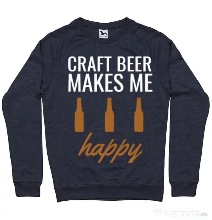 Bluza ADLER barbat Craft beer Denim inchis