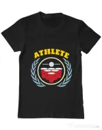 Tricou ADLER barbat Athlete Negru