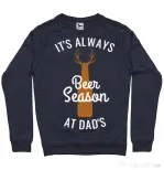 Bluza ADLER barbat Beer season Denim inchis