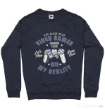 Bluza ADLER barbat My reality Denim inchis