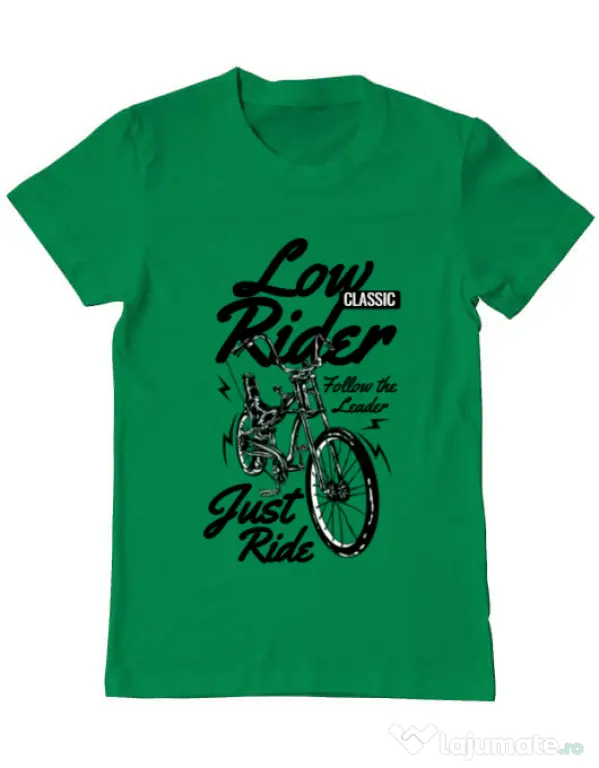 Tricou ADLER barbat Lowrider Verde mediu