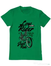Tricou ADLER barbat Lowrider Verde mediu