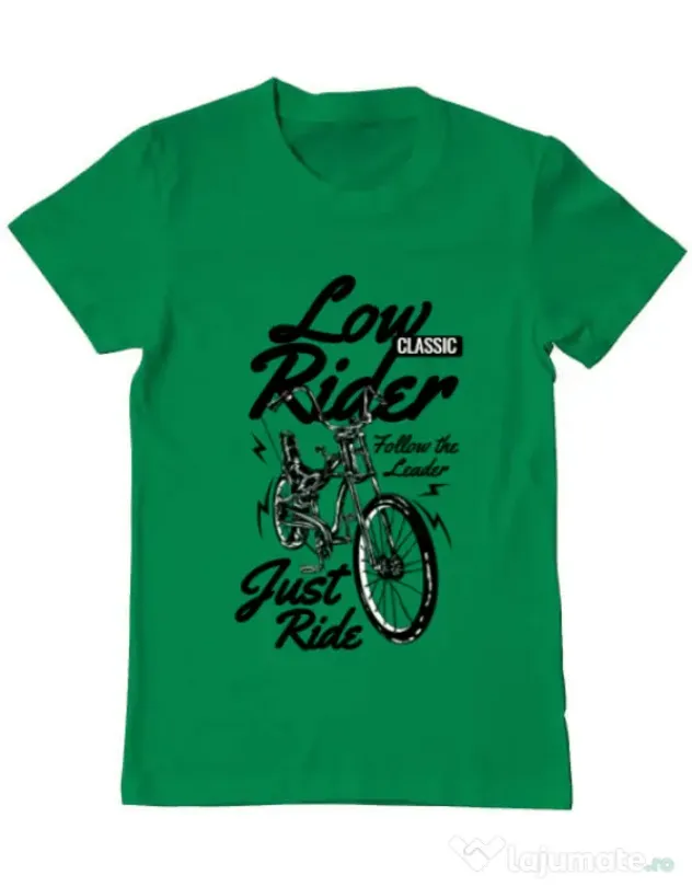Tricou ADLER barbat Lowrider Verde mediu