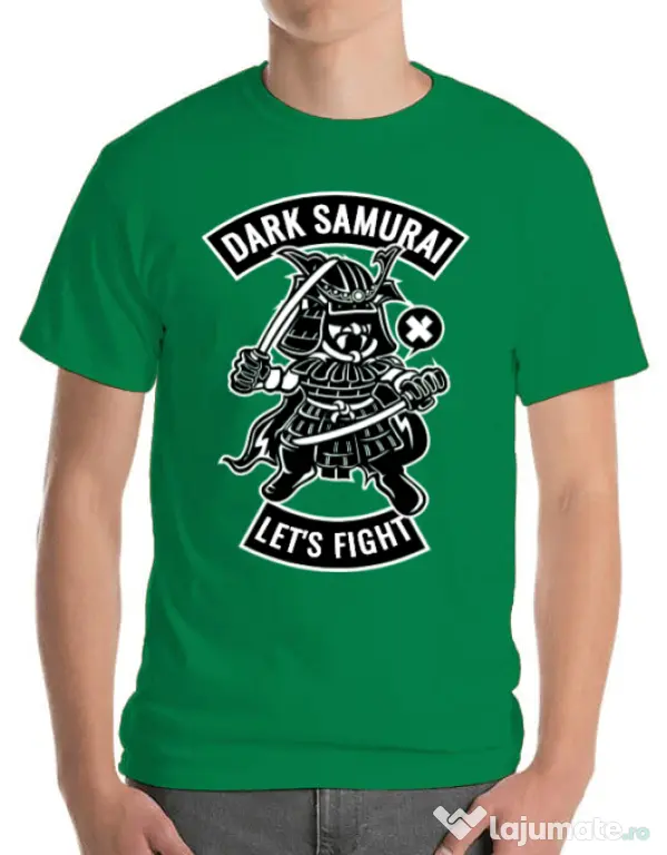 Tricou ADLER barbat Dark samurai Verde mediu