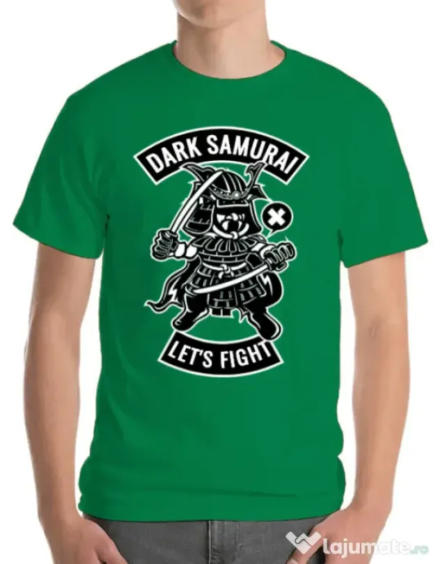 Tricou ADLER barbat Dark samurai Verde mediu