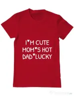 Tricou ADLER barbat I’m cute Rosu