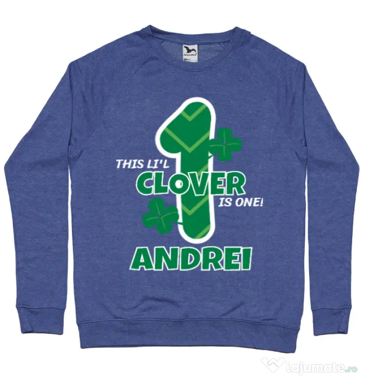 Bluza ADLER barbat Little clover Albastru melanj
