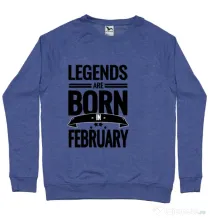 Bluza ADLER barbat Legends Albastru melanj