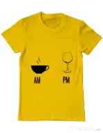Tricou ADLER barbat My days Galben