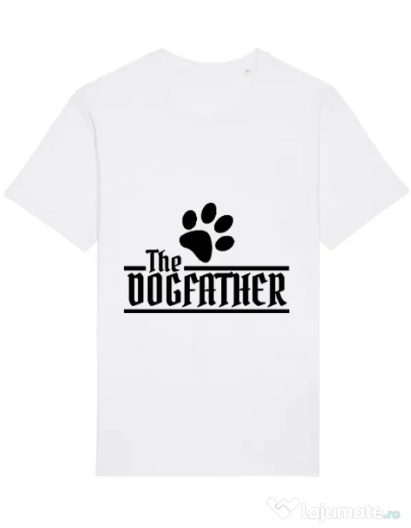 Tricou STANLEY STELLA barbat The dogfather Alb