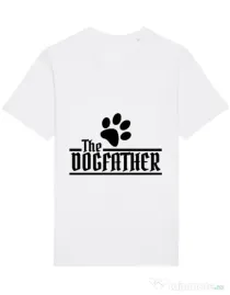 Tricou STANLEY STELLA barbat The dogfather Alb